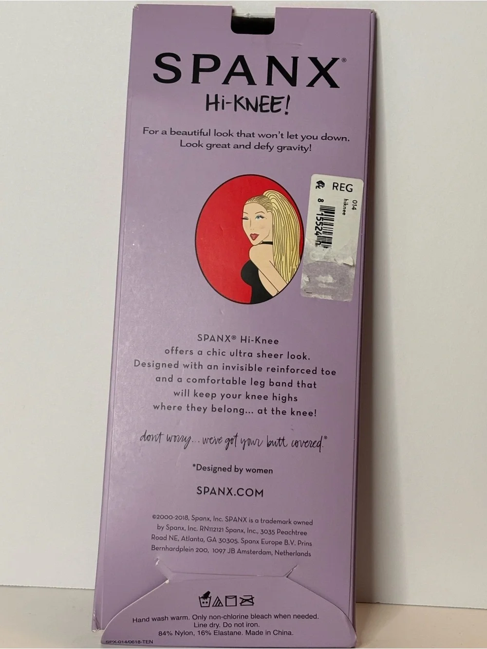 SPANX Hi-Knee! Sheer Knee Highs - Black